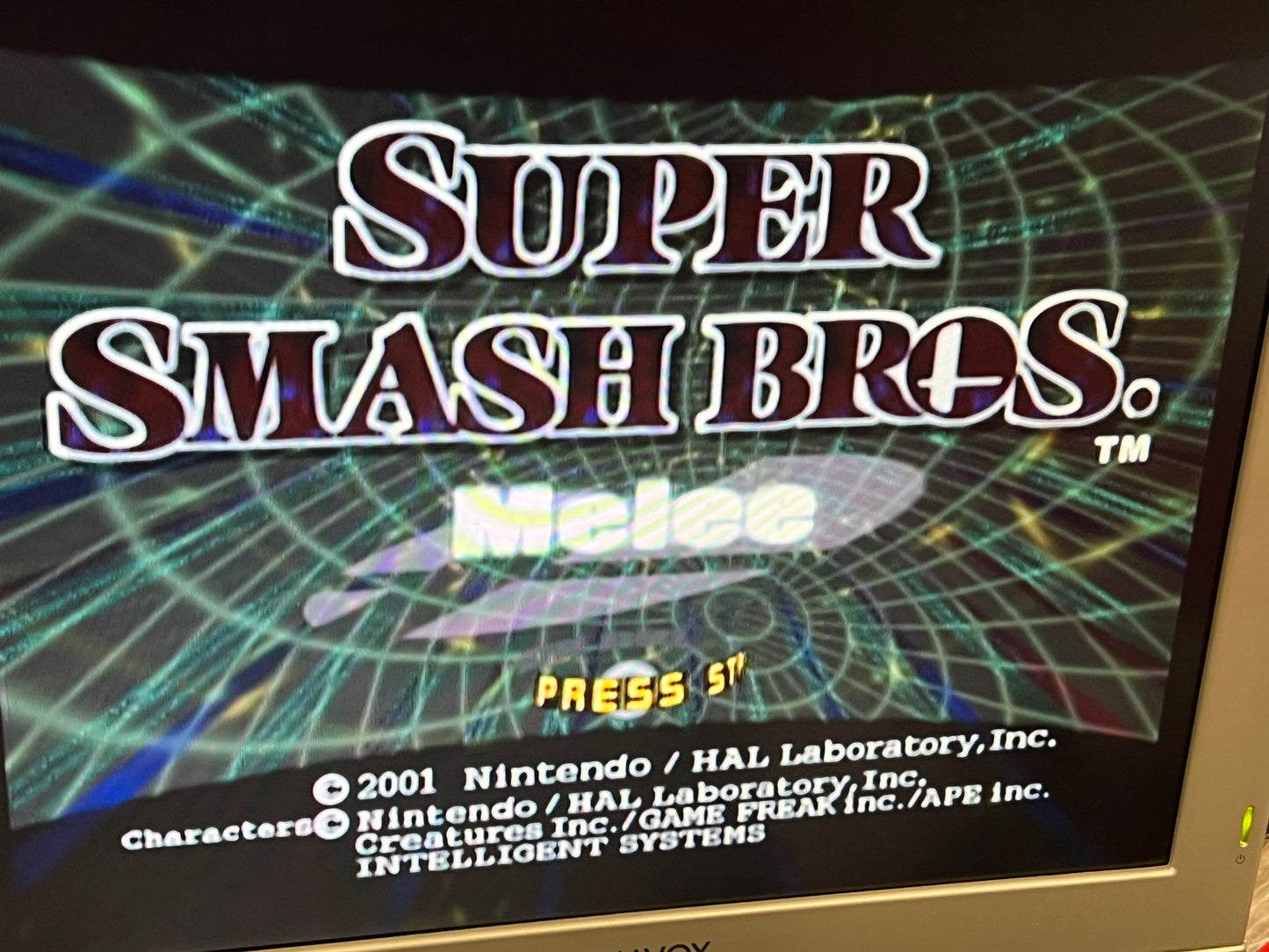 Super Smash Bros Meele GameCube CIB