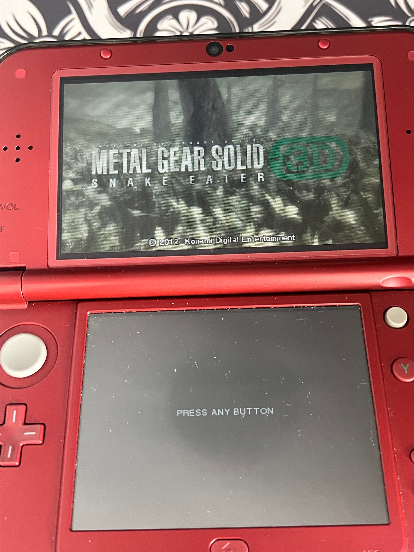 Metal Gear Solid 3D Snake Eater 3DS CIB