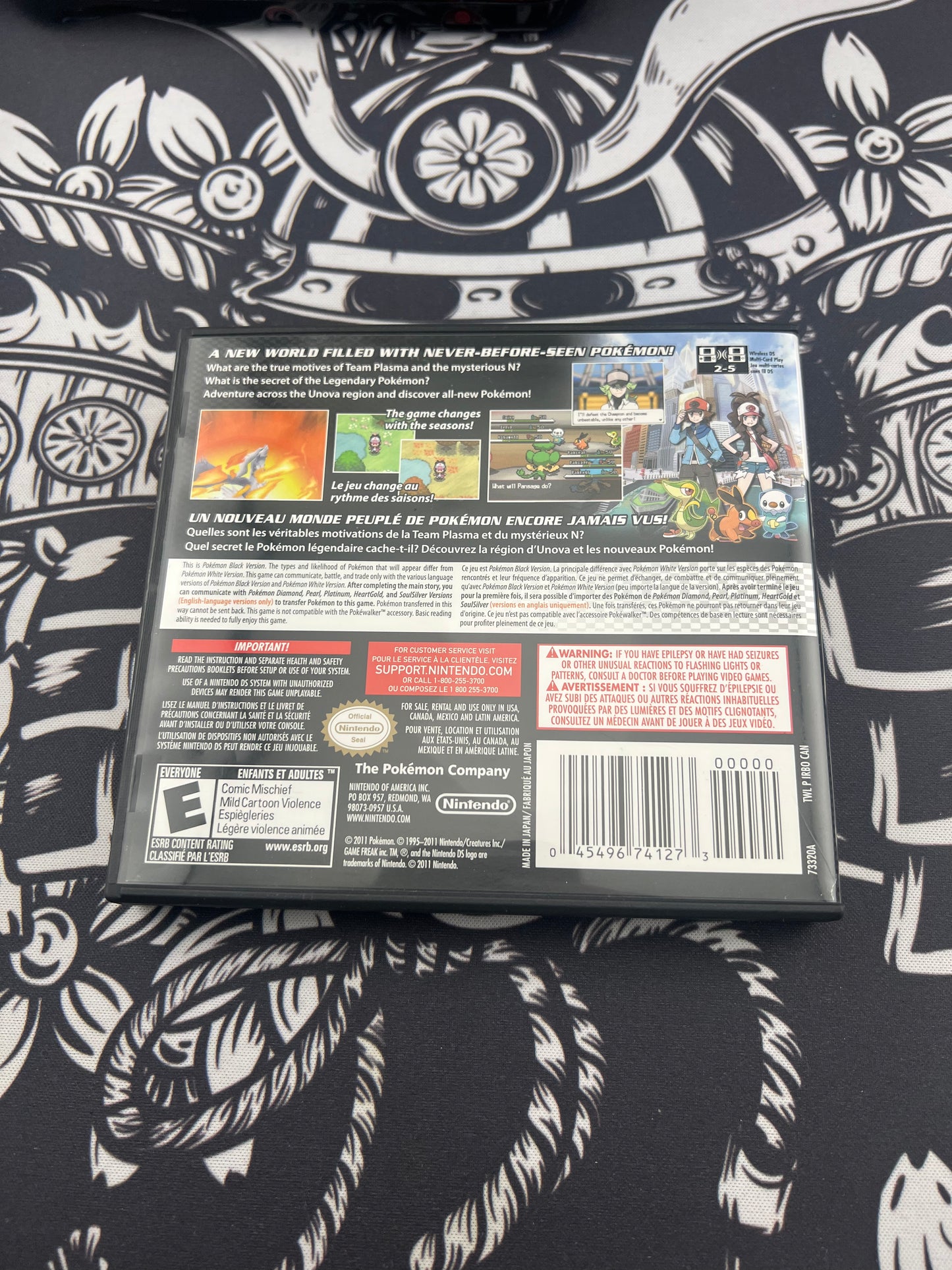 Pokémon Black DS CIB