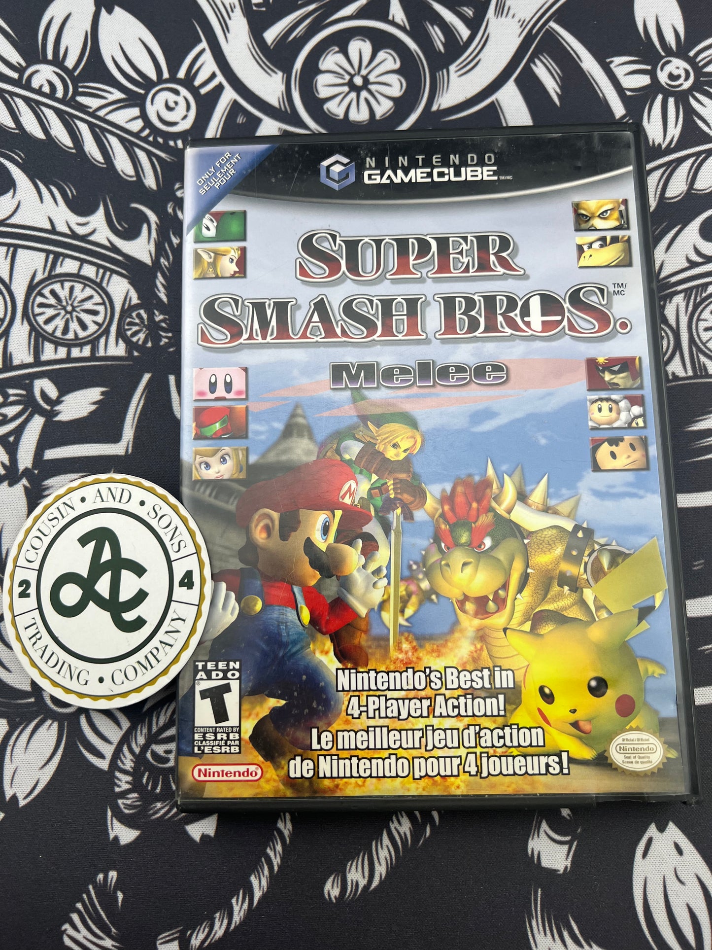 Super Smash Bros Meele GameCube CIB