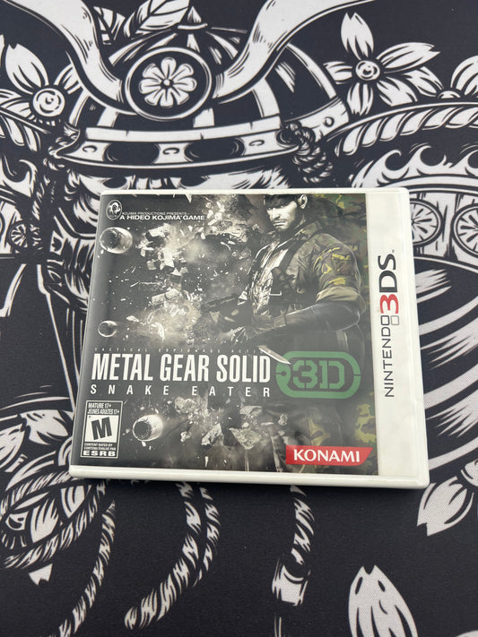 Metal Gear Solid 3D Snake Eater 3DS CIB