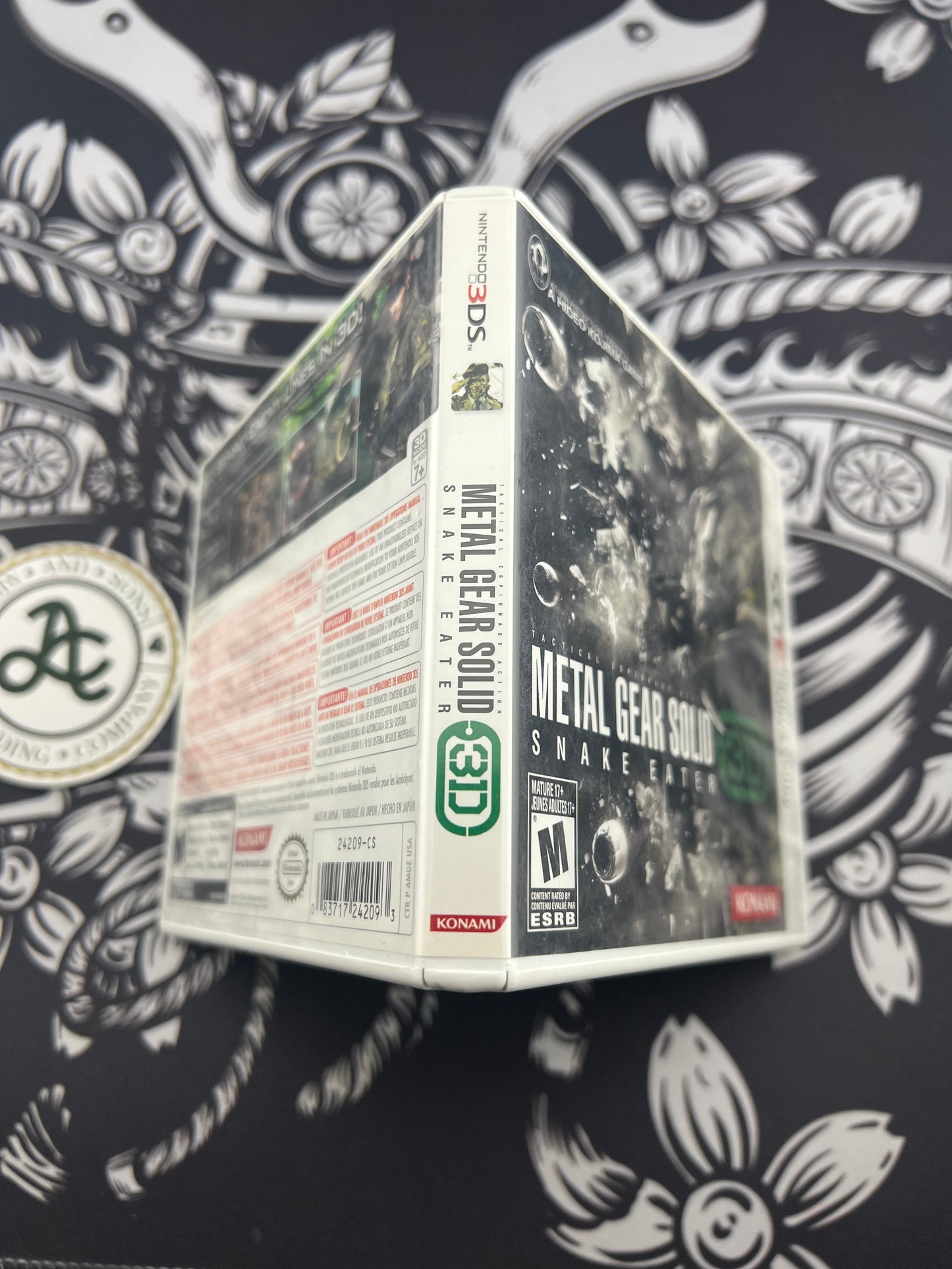 Metal Gear Solid 3D Snake Eater 3DS CIB
