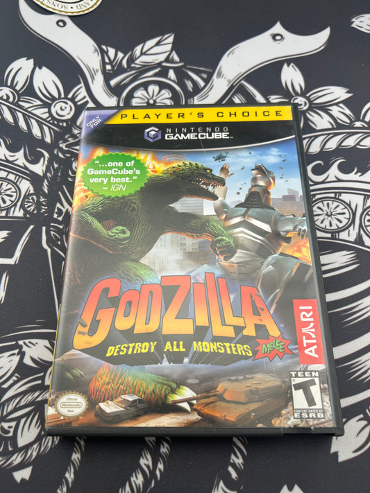 Godzilla All Monster Melee GameCube Player Choice CIB
