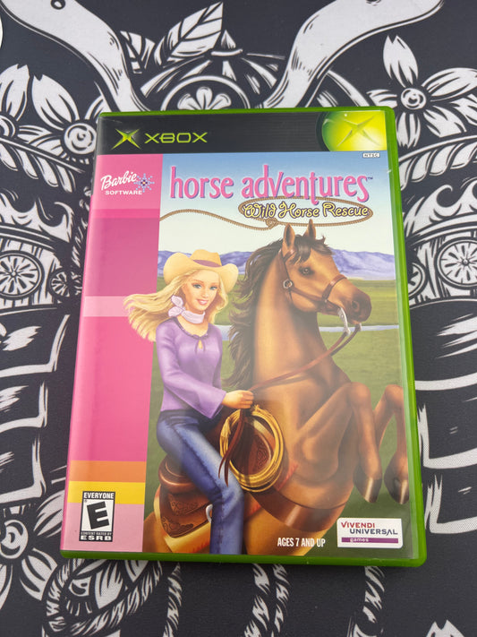 Barbie Horse Adventures Wild Horse rescue Xbox CIB