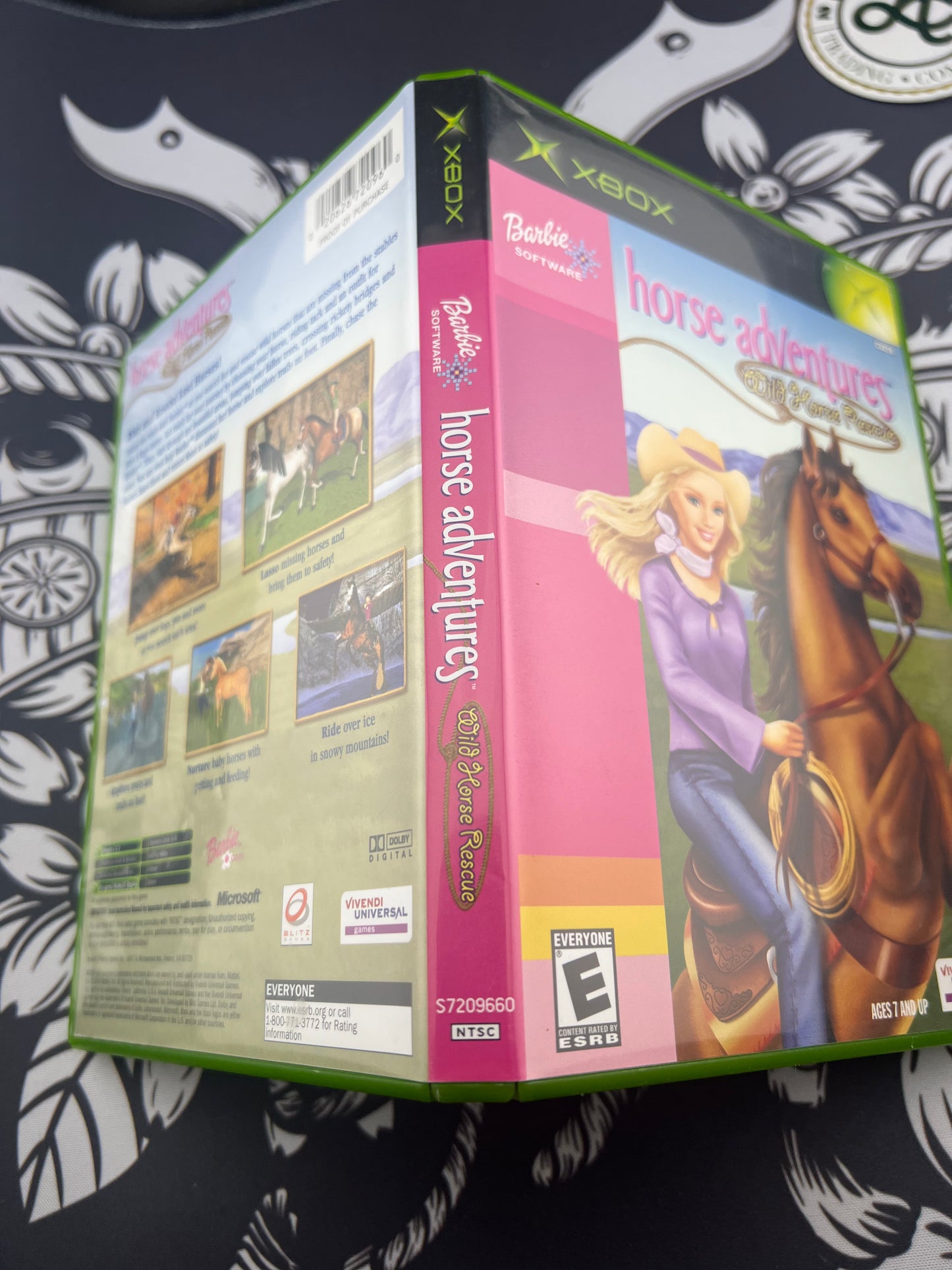 Barbie Horse Adventures Wild Horse rescue Xbox CIB