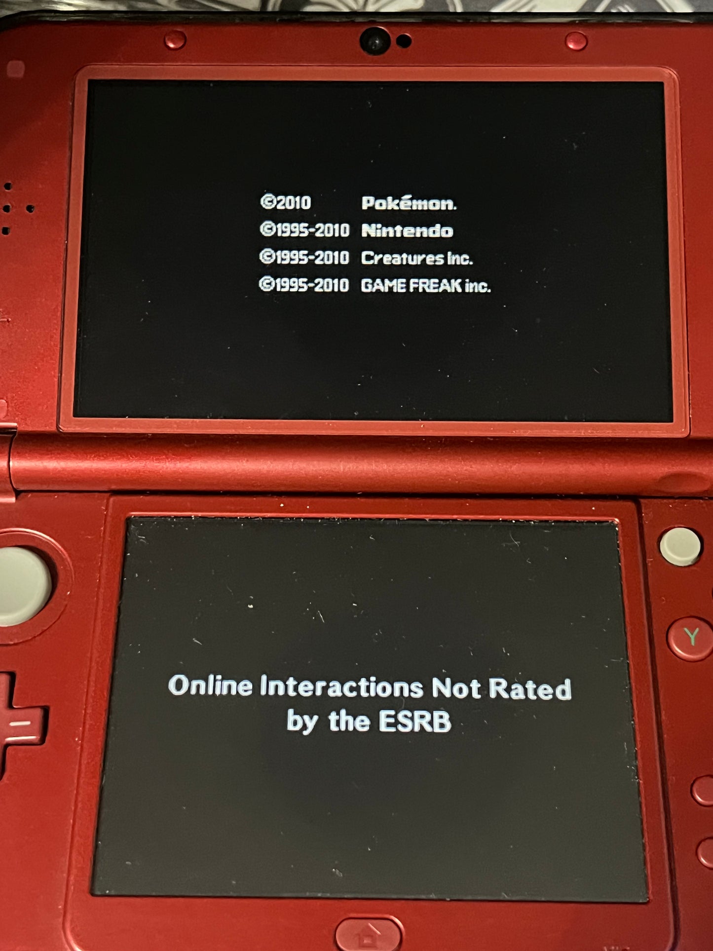 Pokémon Heartgold DS No Manual