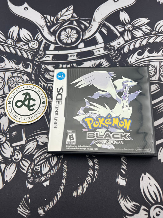 Pokémon Black DS Full CIB