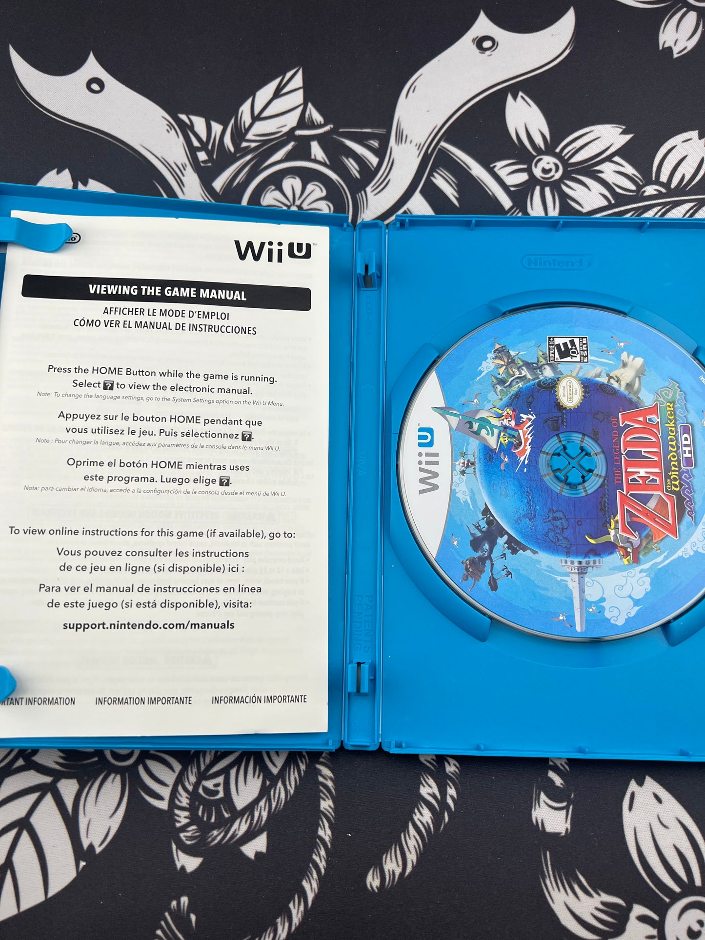 Zelda Windwaker NS WII U CIB
