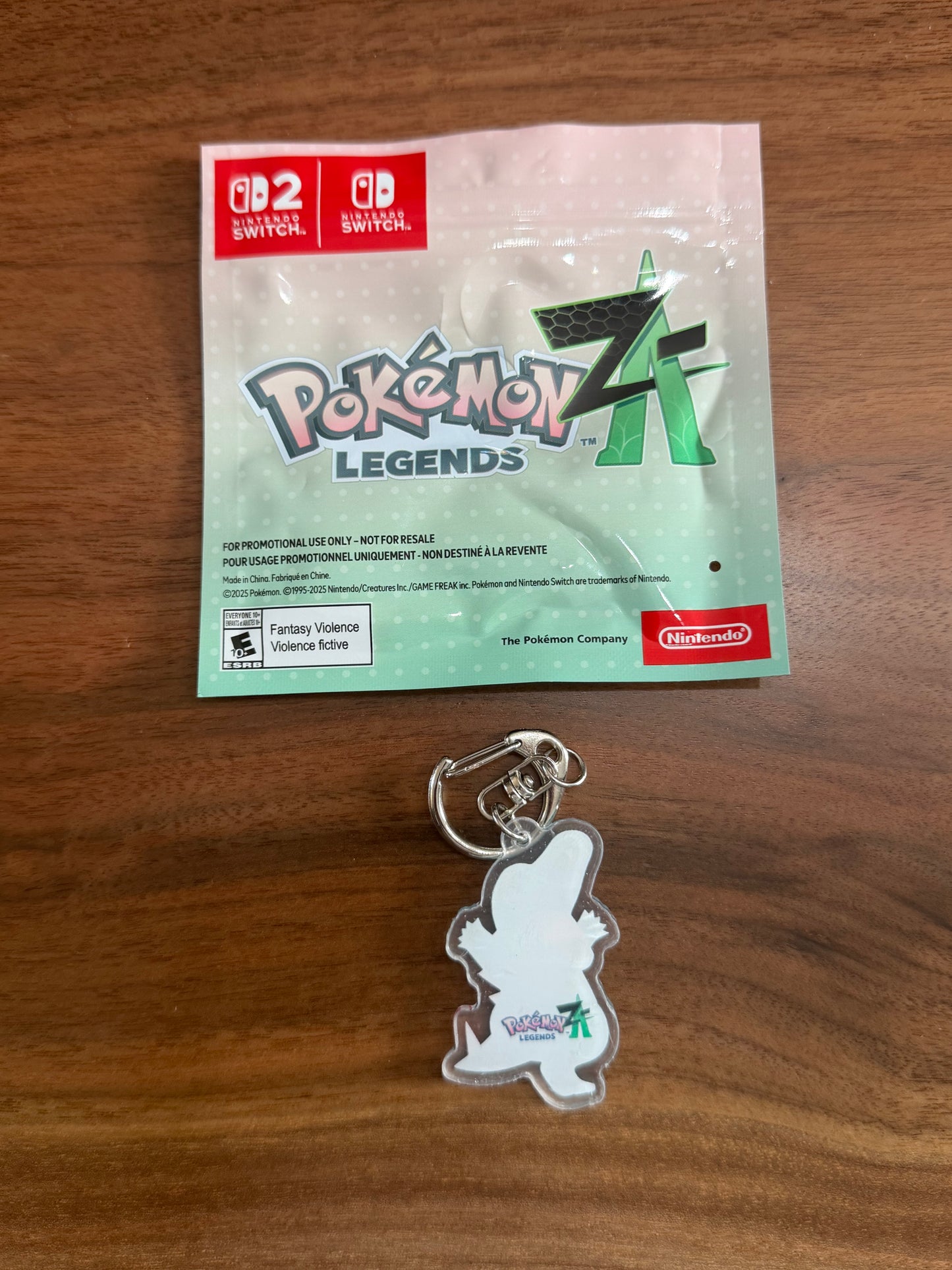 Pokémon Legends ZA Totidile Key Chain Pre Order Bonus (EB Games Exclusive)
