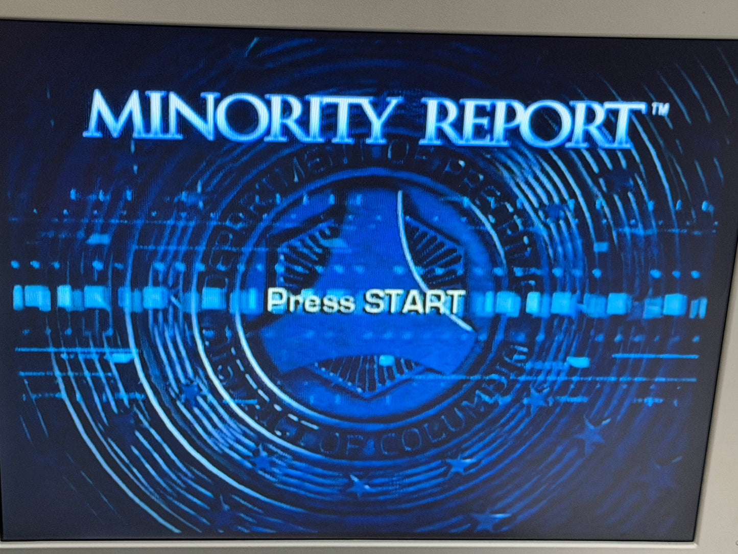 Minority Report Everybody Runs GameCube CIB