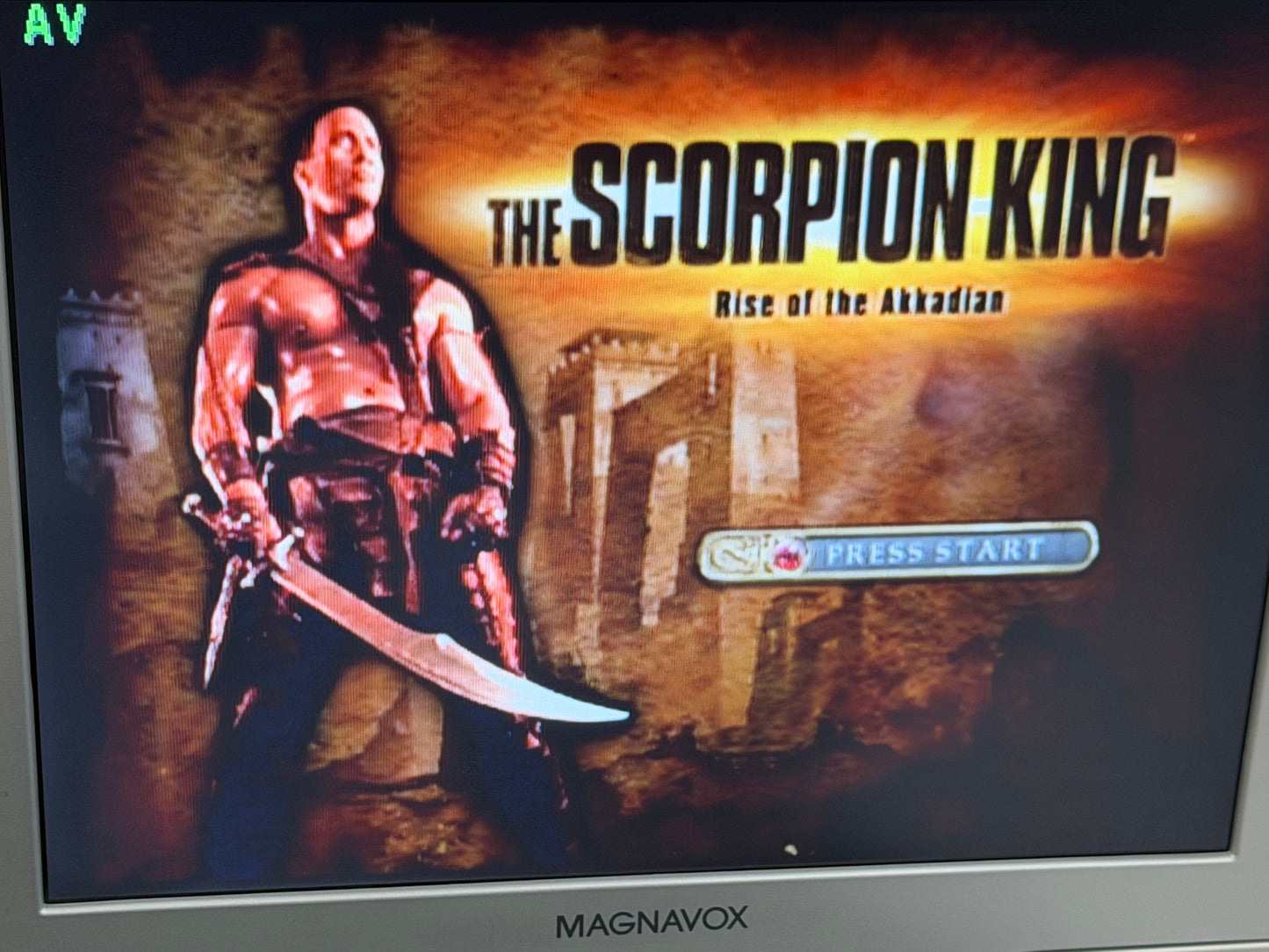 The Scorpion King GameCube No Manual