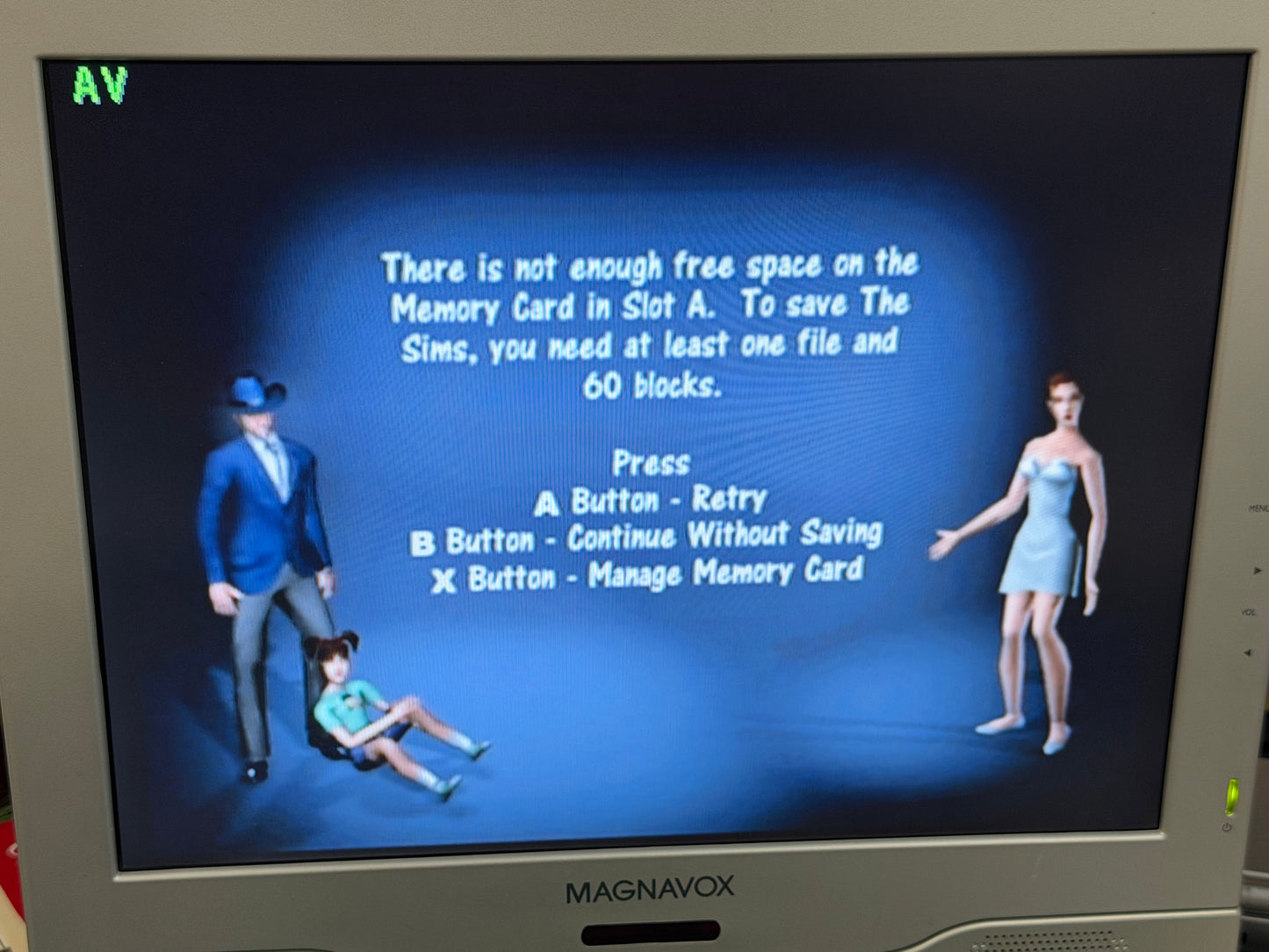 Sims GameCube No Manual