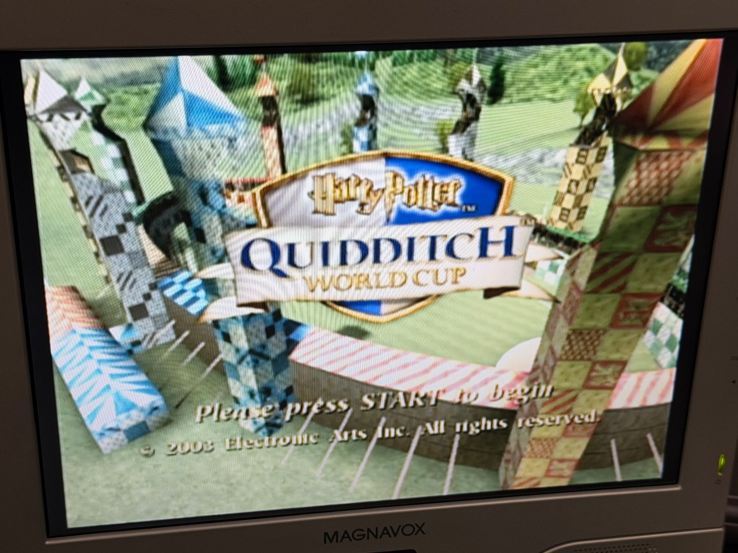 Harry Potter Quidditch World Cup GameCube CIB