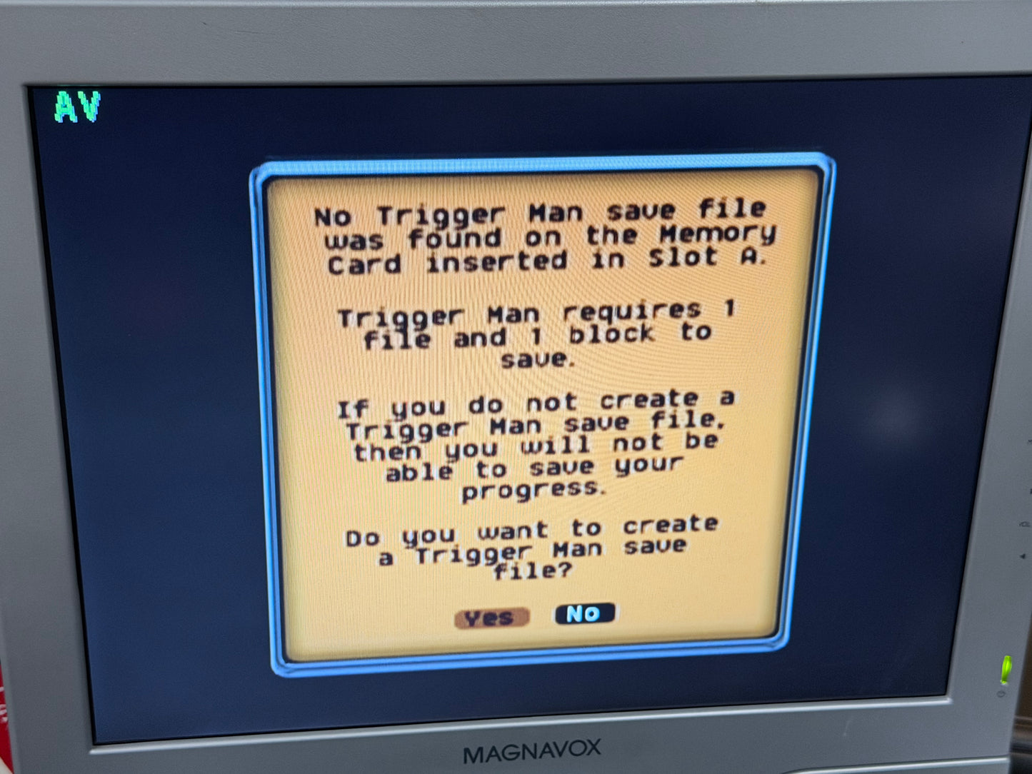Trigger Man GameCube No Manual