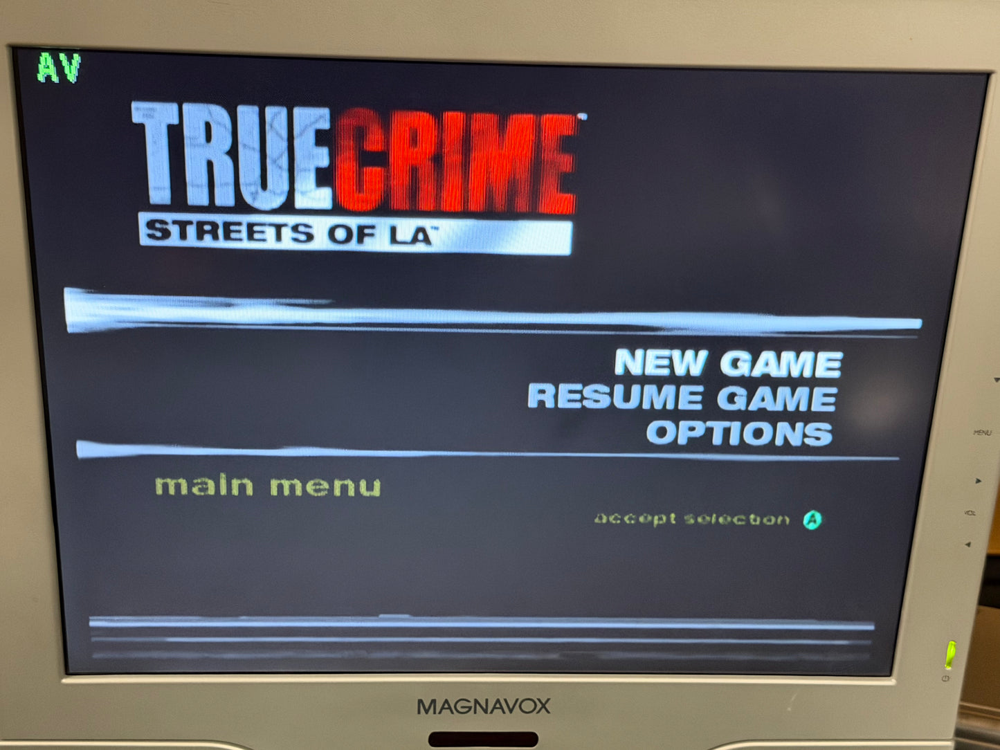 True Crime Streets of LA GameCube CIB