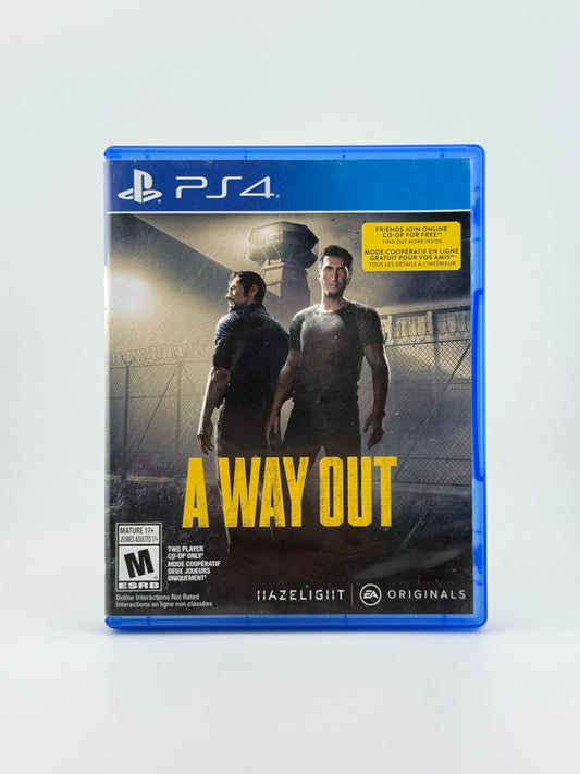 A Way Out PS4 CIB