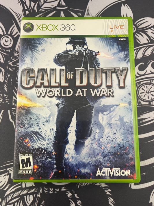 Call of Duty World at War Xbox 360 CIB