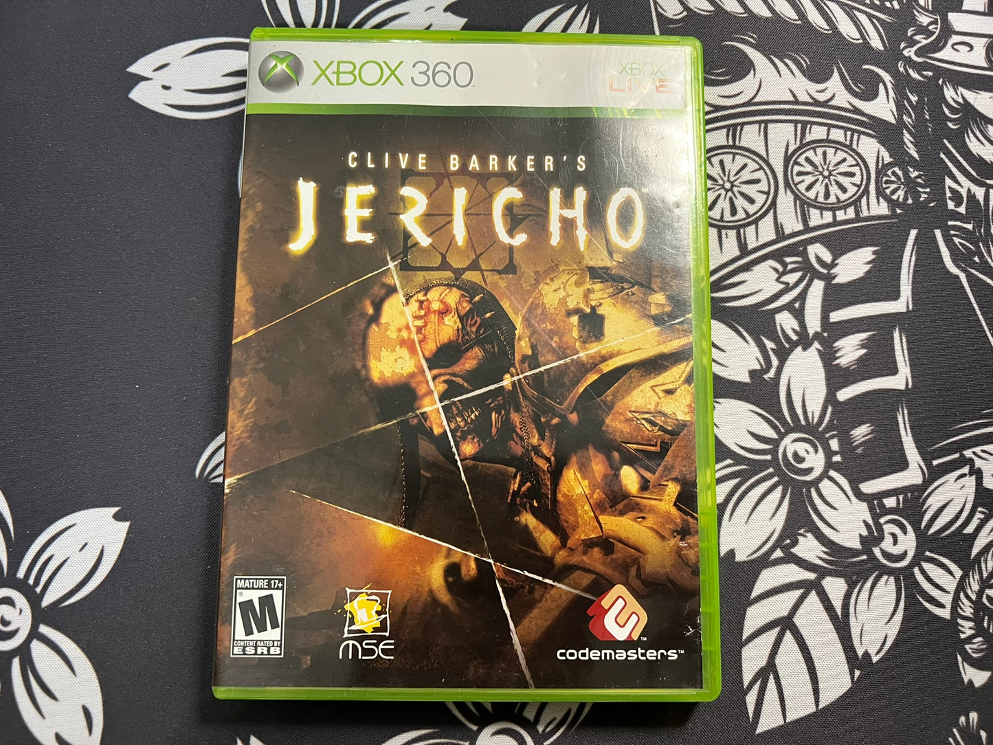 Clive Barker's Jericho (Microsoft Xbox 360, 2007) Complete With Manual