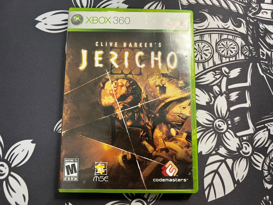 Clive Barker's Jericho (Microsoft Xbox 360, 2007) Complete With Manual
