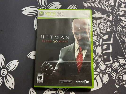 Hitman: Blood Money (Microsoft Xbox 360, 2006) Complete W/ Manual