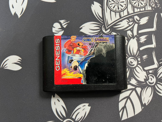 Sonic Spinball Sega Genesis