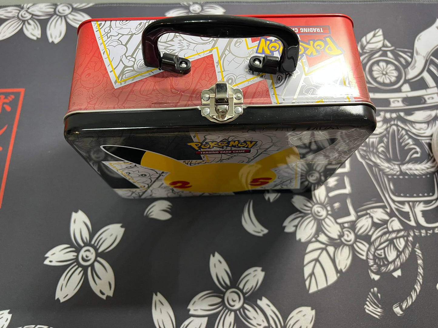 Pokémon Pikachu 25th Anniversary Collectors Tin Lunchbox [Empty]