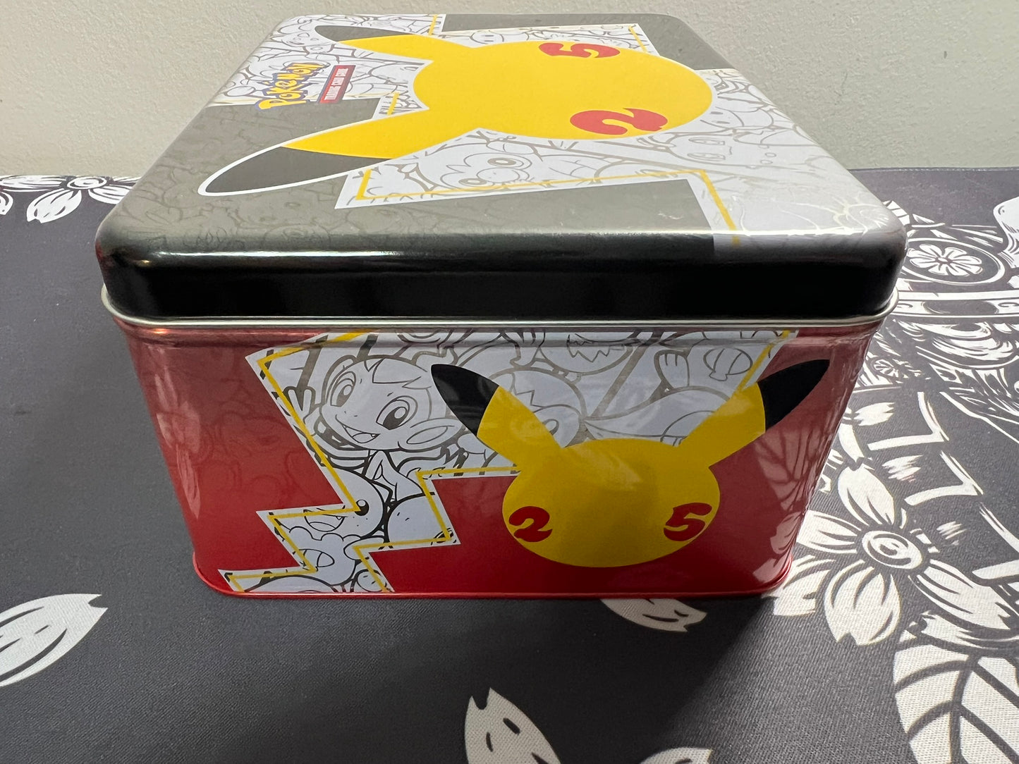 Pokémon Pikachu 25th Anniversary Collectors Tin Lunchbox [Empty]
