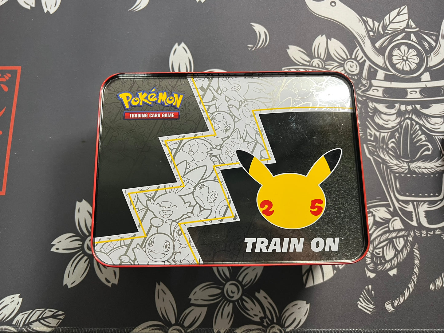 Pokémon Pikachu 25th Anniversary Collectors Tin Lunchbox [Empty]