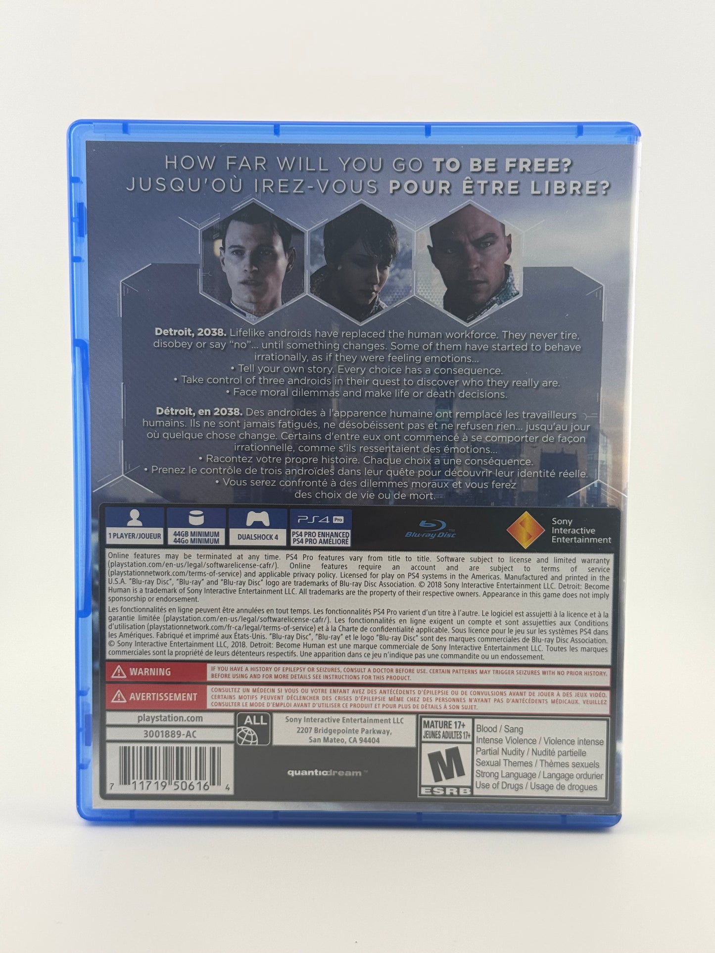 Detroit Become Human PS4 CIB