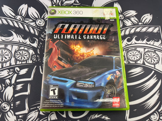 Flatout Ultimate Carnage Xbox 360 CIB