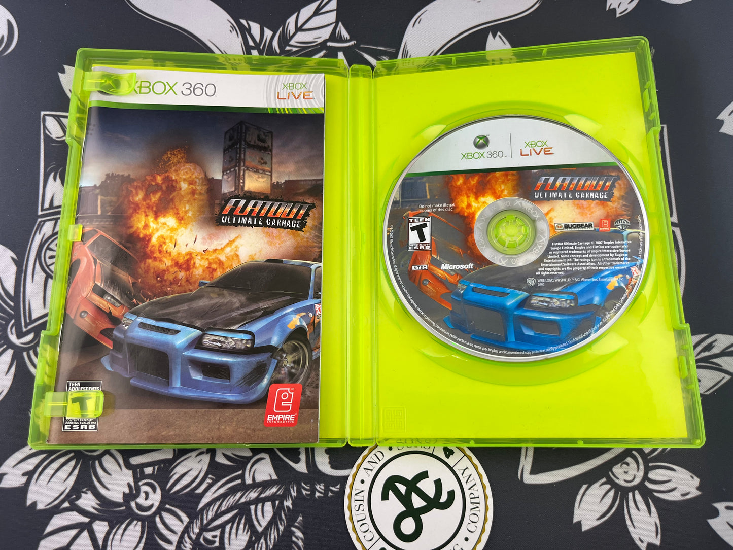 Flatout Ultimate Carnage Xbox 360 CIB