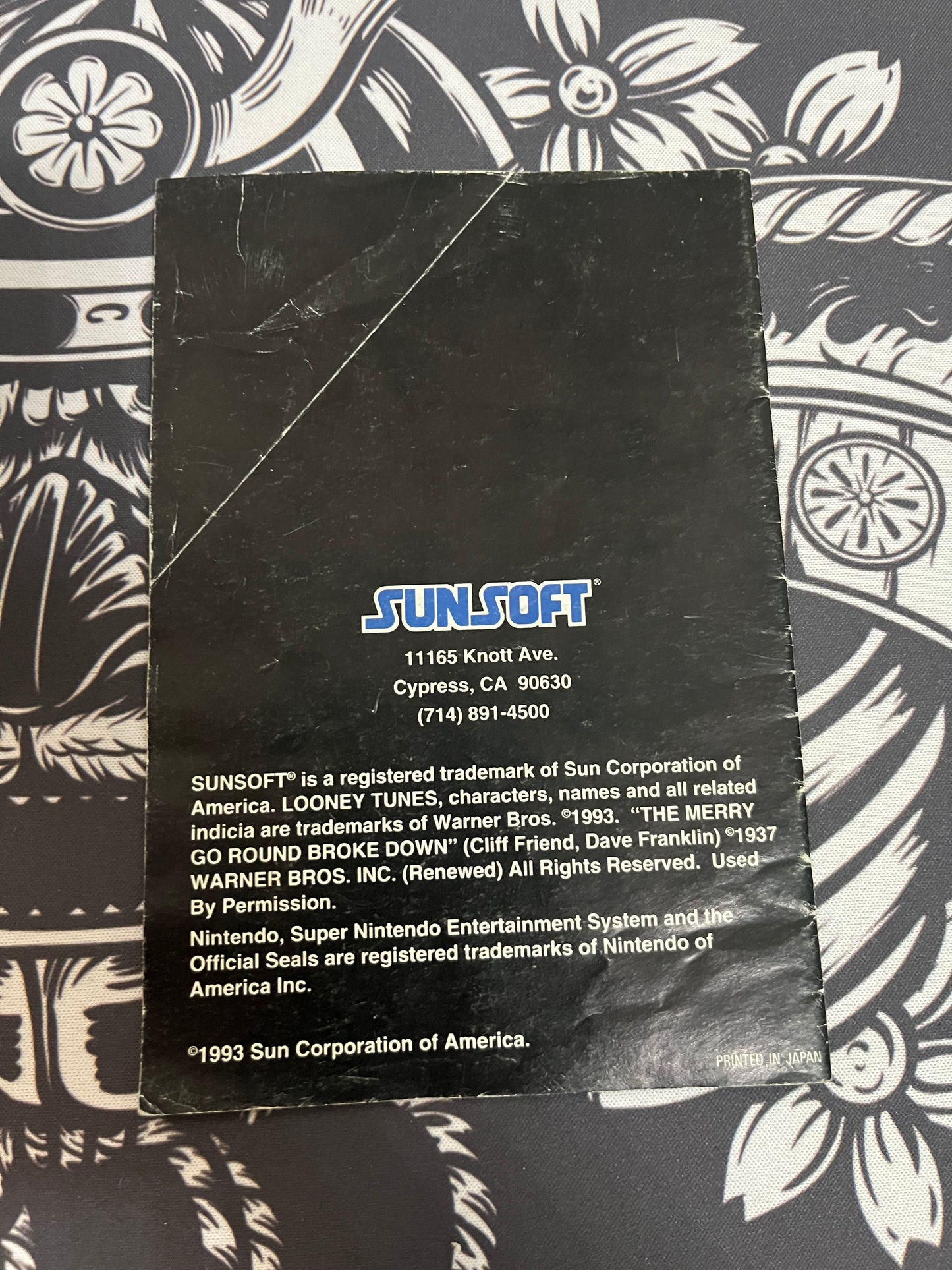 Daffy Duck SNES CIB