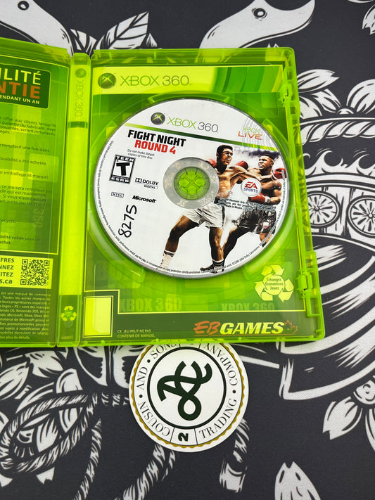Fight Night Round 4 Xbox 360 (Loose)