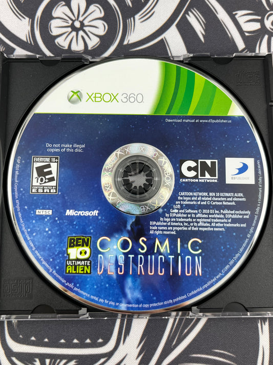 Ben 10 Cosmic Destruction Xbox 360 Loose