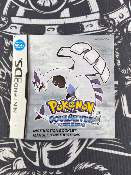 Pokémon Soul Silver Okay Manual