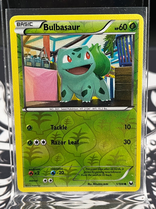 Bulbasaur 1/108 Reverse Holo