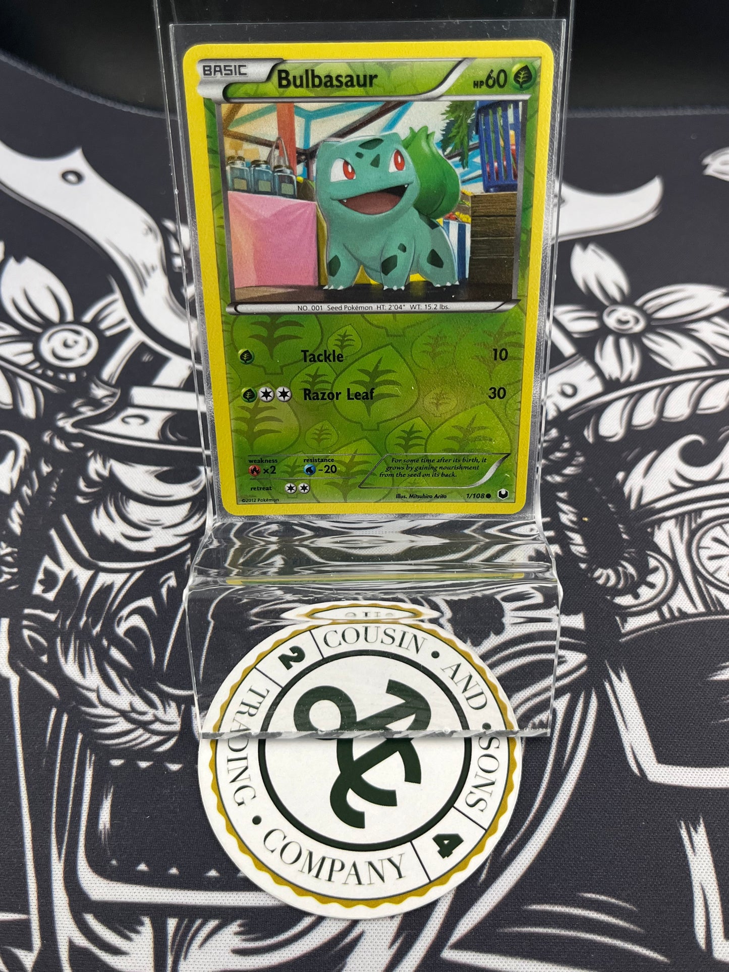 Bulbasaur 1/108 Reverse Holo