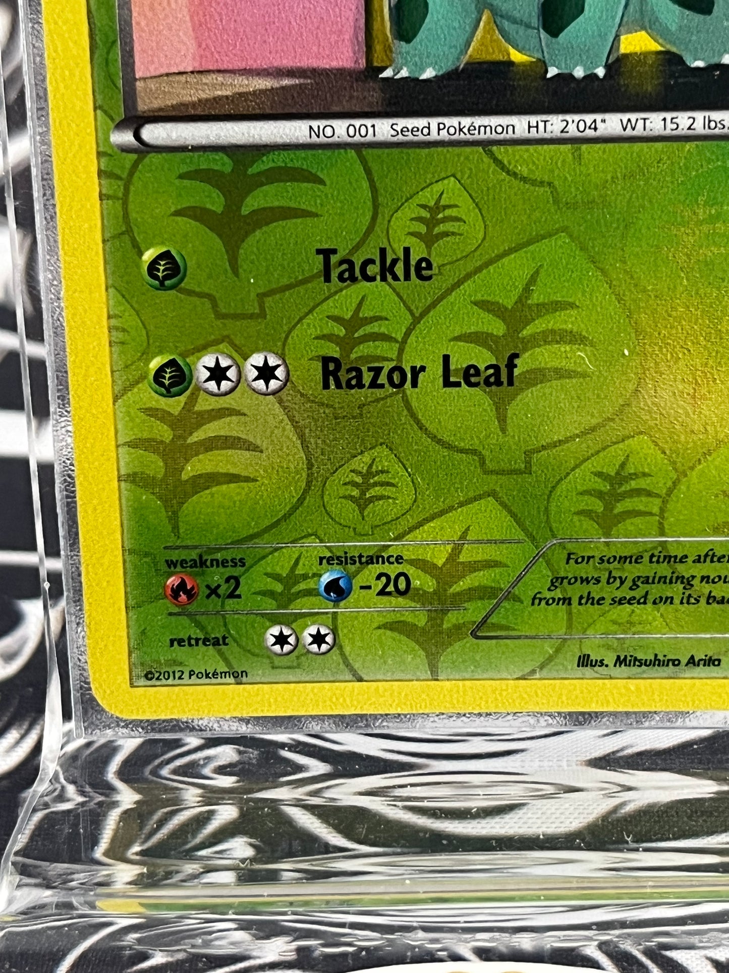 Bulbasaur 1/108 Reverse Holo