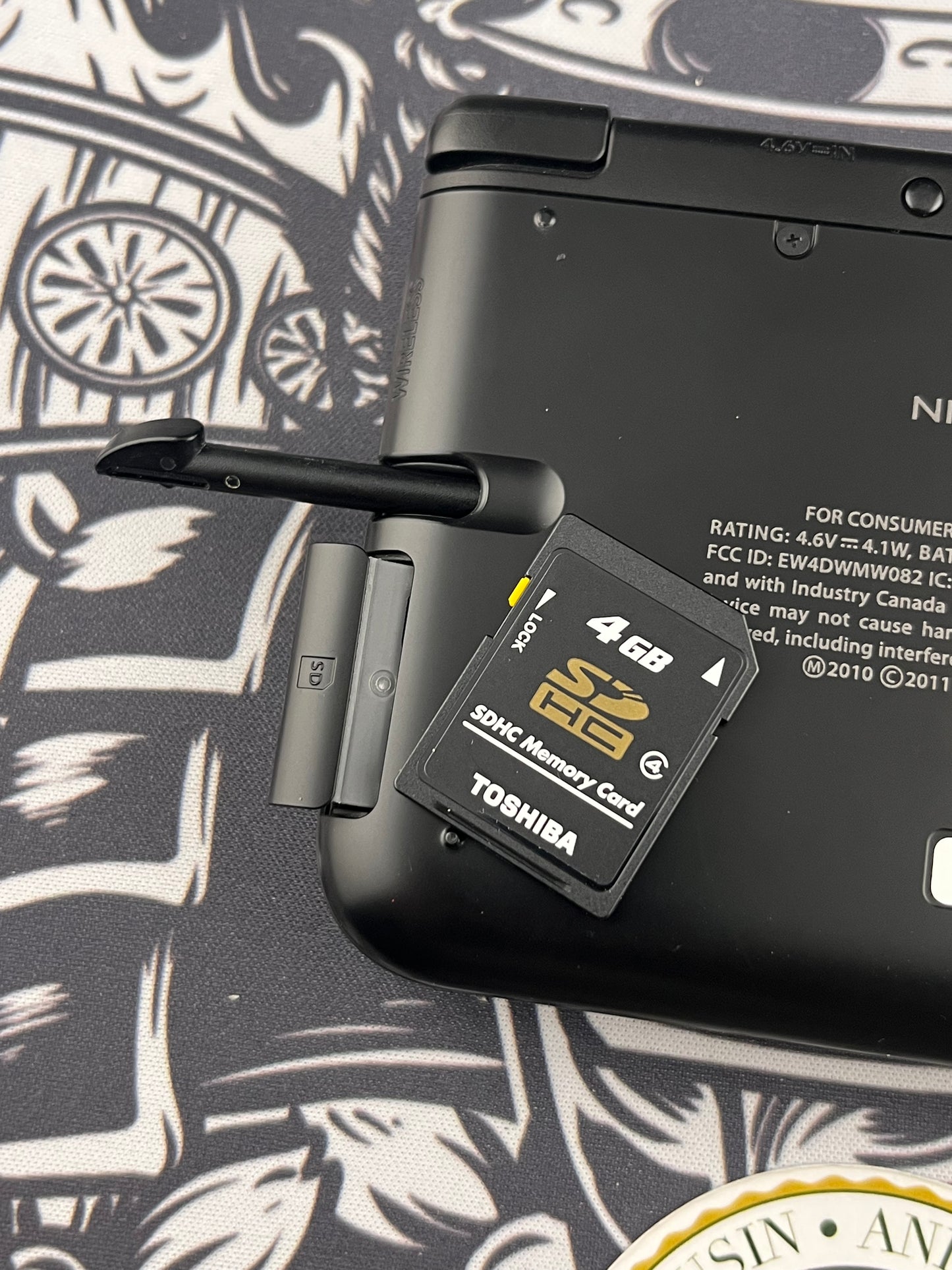 Black 3DS XL With 2 games
