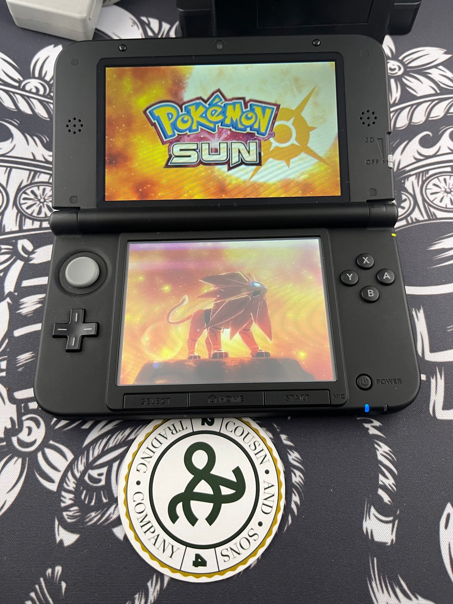 Black 3DS XL With 2 games