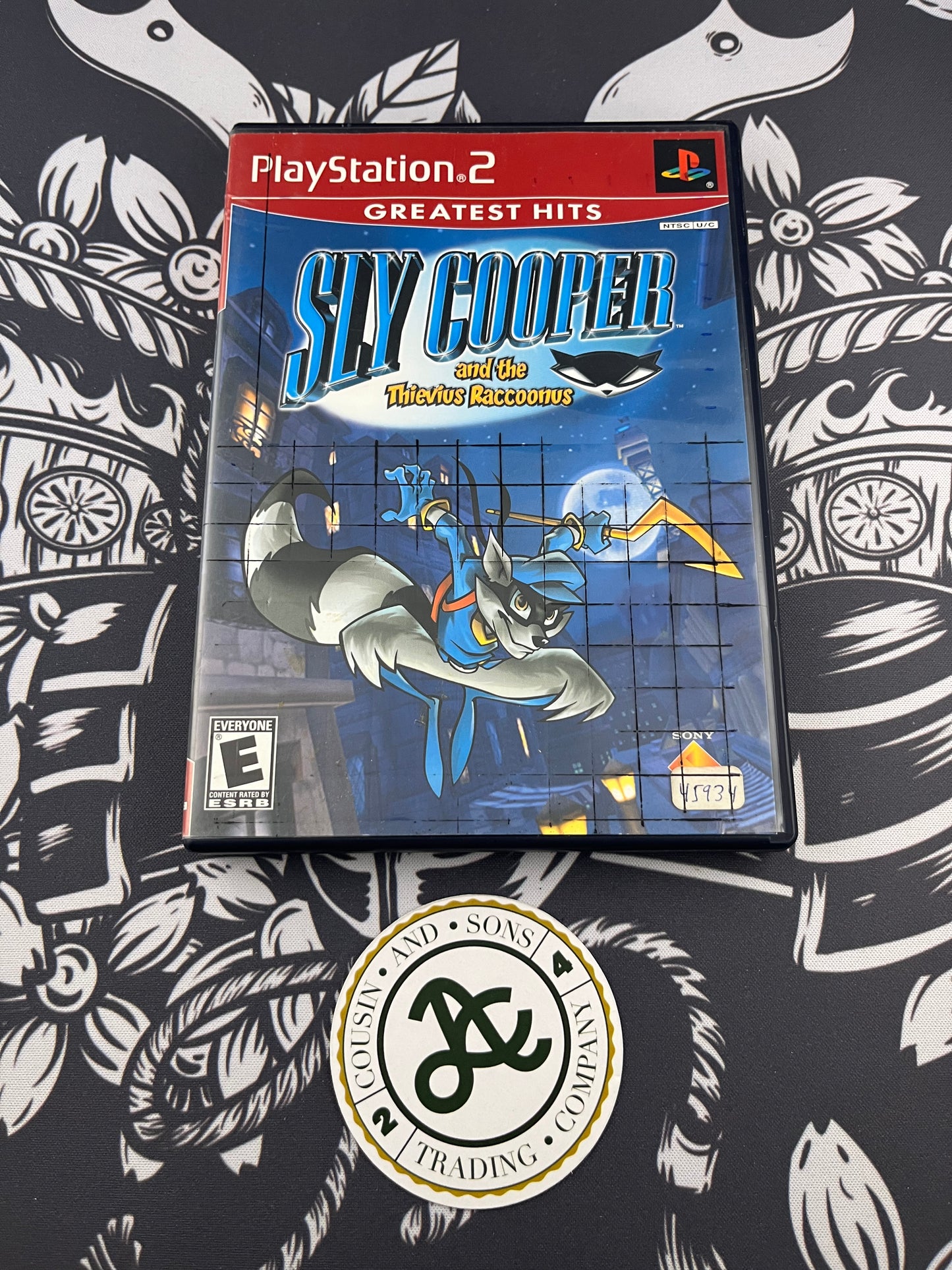 Sly Cooper and the Thievius Raccooonus PS2 GH No Manual