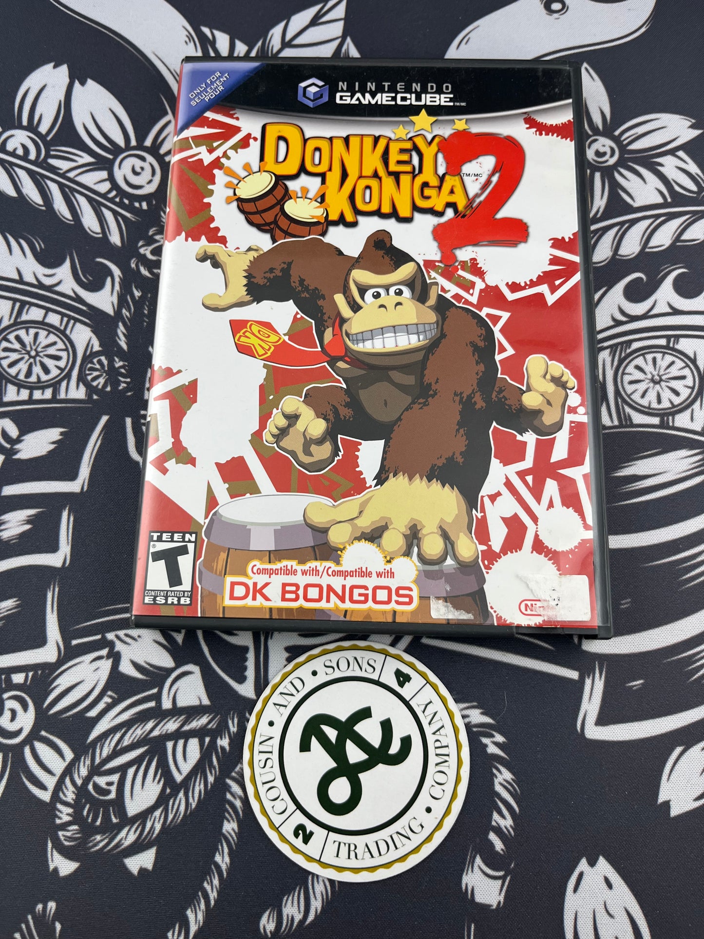 Donkey Konga 2 GameCube CIB No Bongos