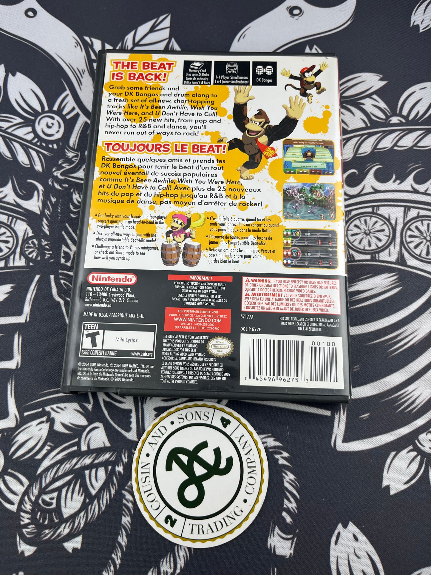 Donkey Konga 2 GameCube CIB No Bongos