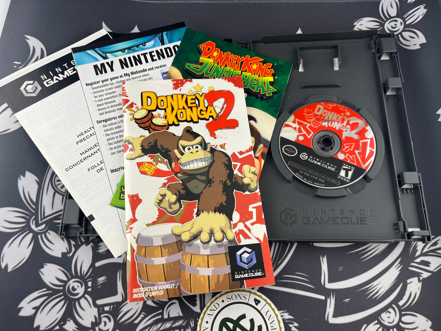 Donkey Konga 2 GameCube CIB No Bongos