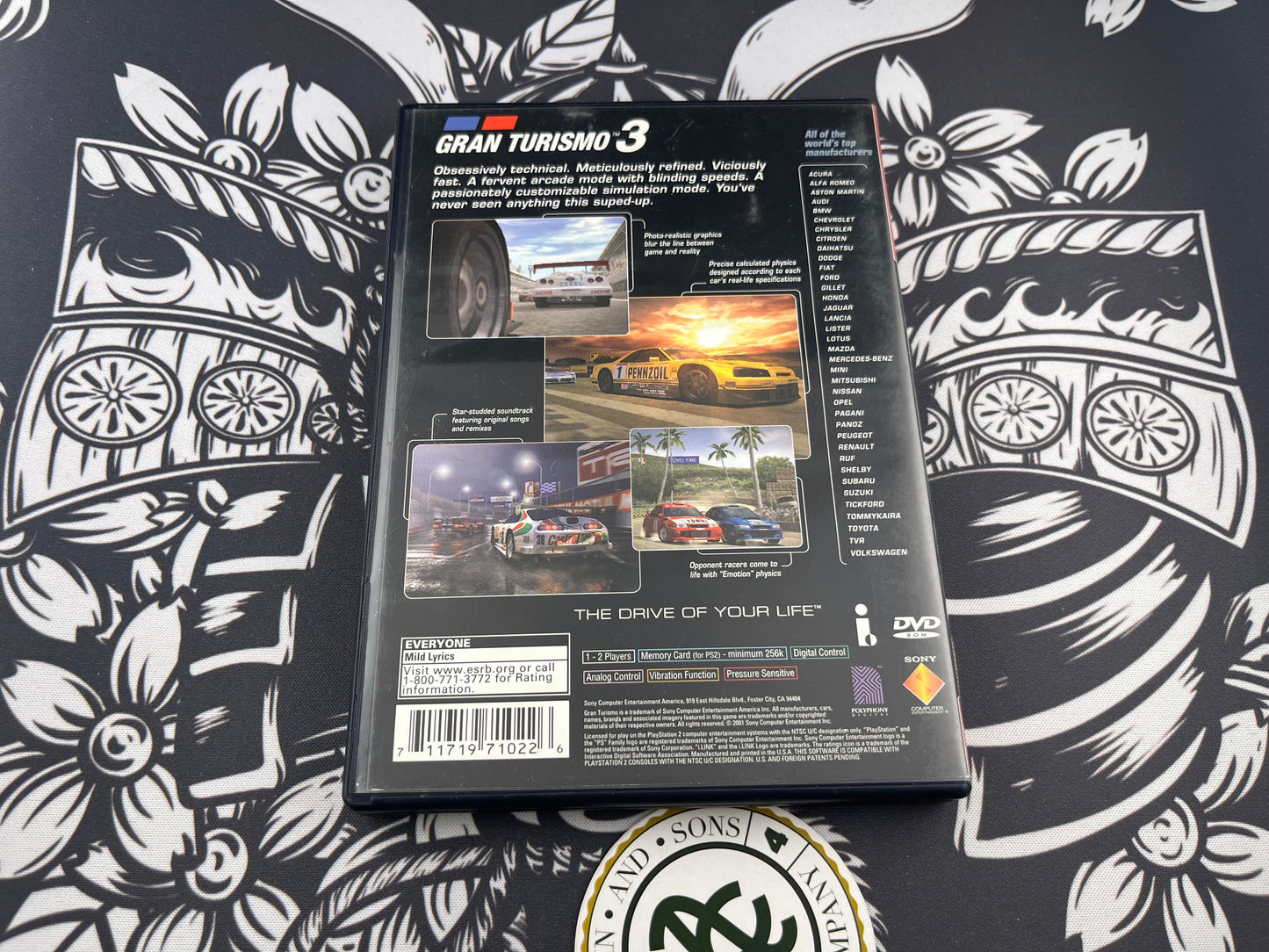 Gran Turismo 3 A Spec PS2 No Manual