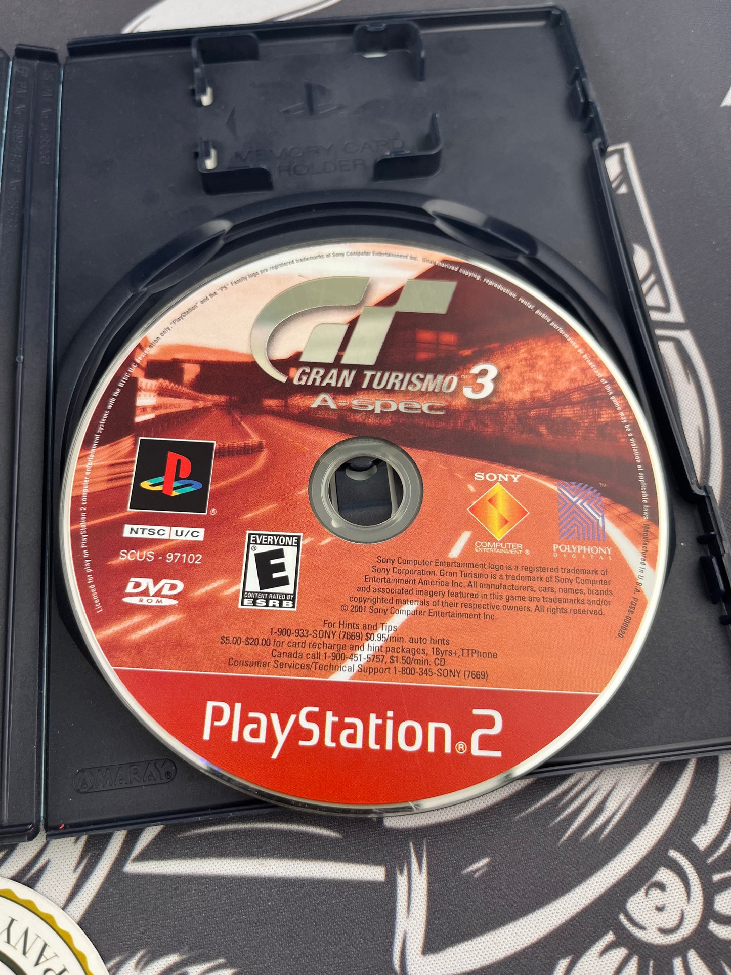 Gran Turismo 3 A Spec PS2 No Manual