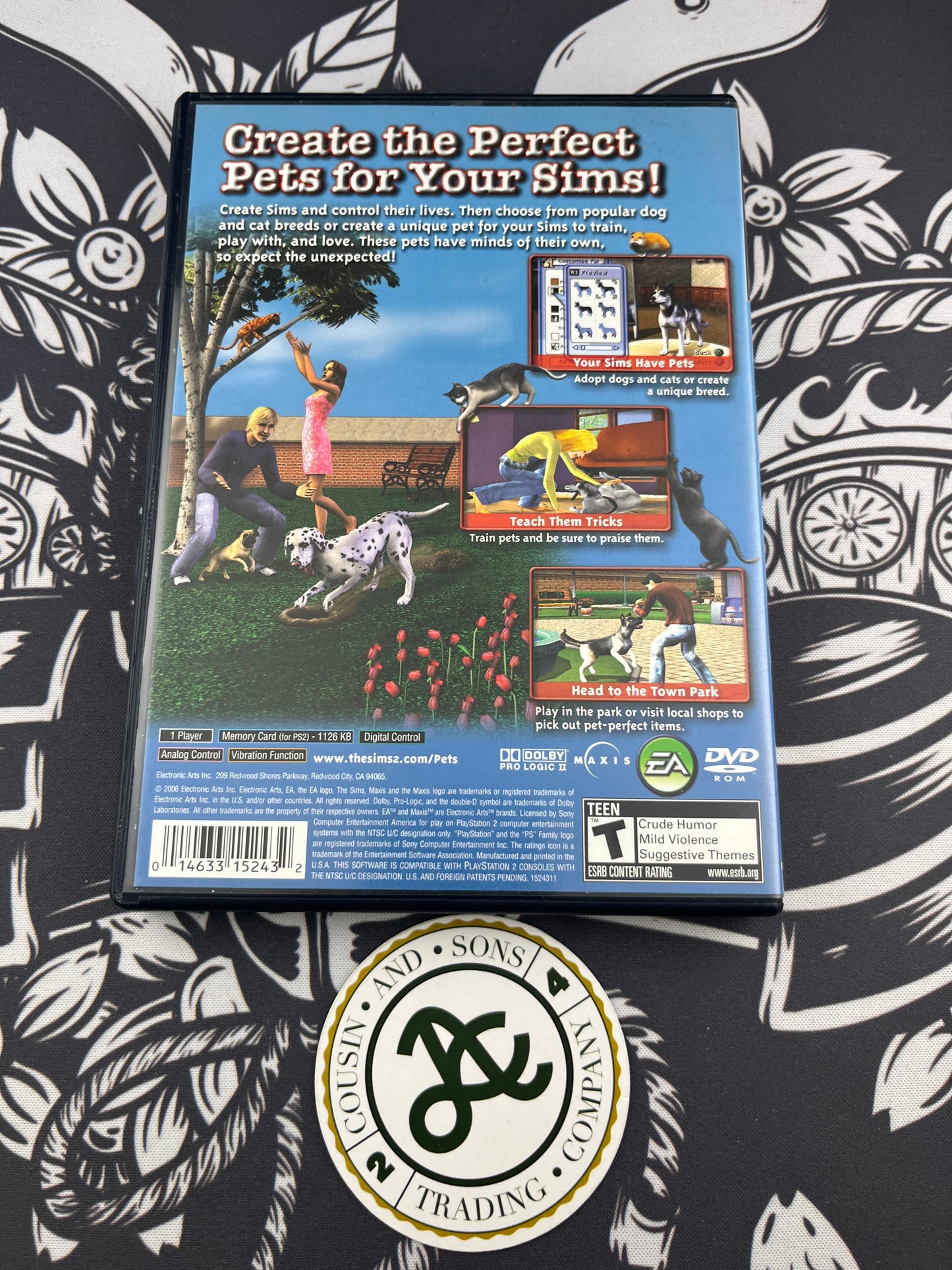 The Sims 2 Pets PS2 CIB