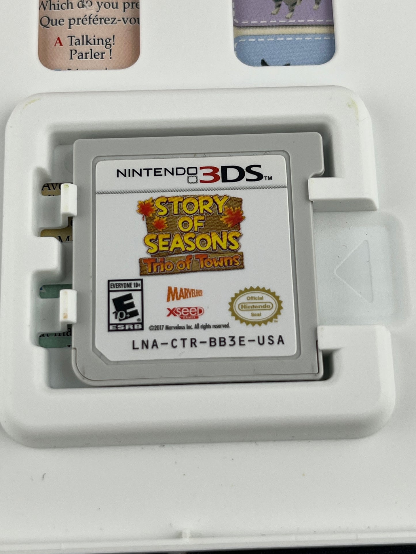 Story of Seasons Trio of Towns 3DS CIB