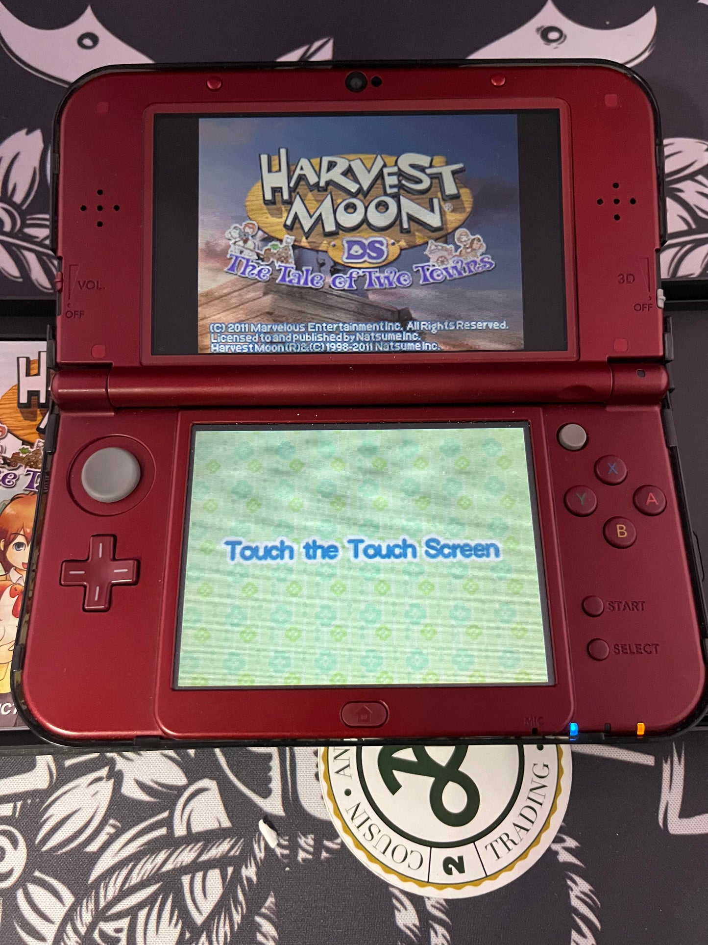 Harvest Moon The Tale of Two Towns DS CIB