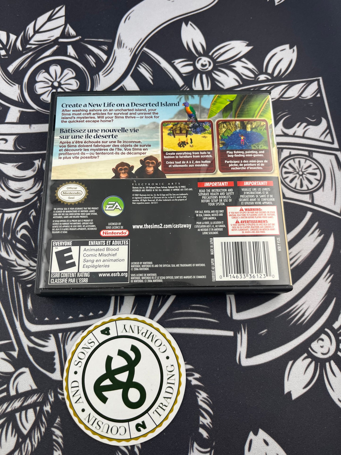 Sims 2 Castaway DS CIB
